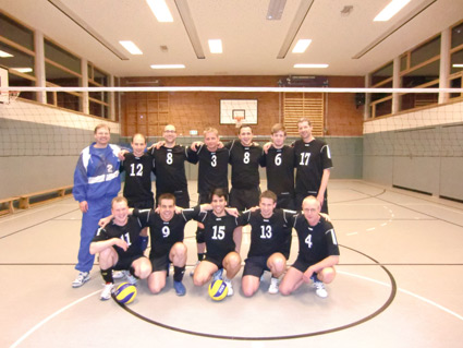 Die Volleyball-Herren-Mannschaft des TVO in Bremen-Oberneuland